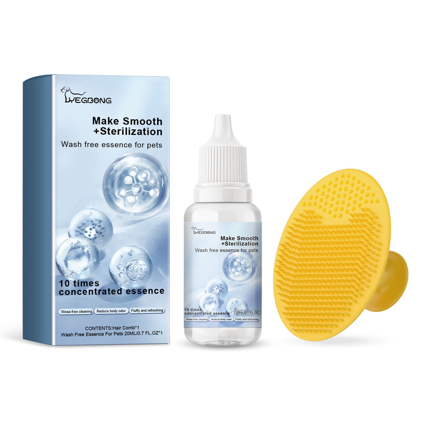 Pet Disposable Essence Dogs And Cats Clean Hair - Zyrawave