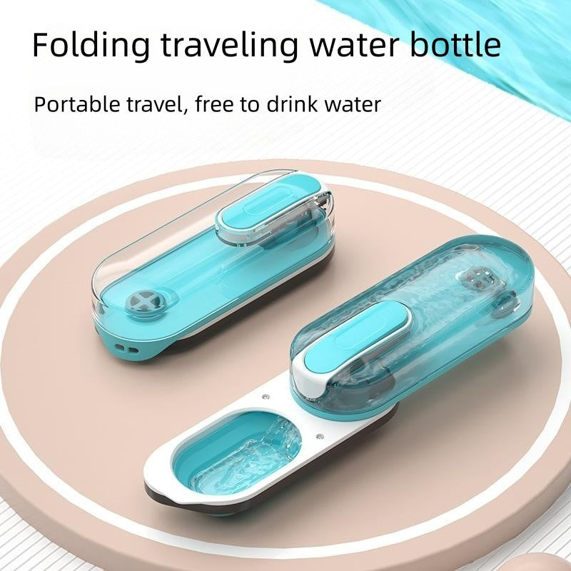Portable Dog Water Bottle Outdoor Accompanying Pet Walking Drink Wa... - Zyrawave