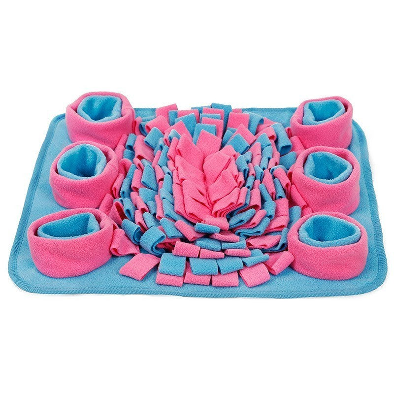Dog Sniffing Mat Dog Puzzle Toy Pet Snack Feeding Mat Boring Intera... - Zyrawave