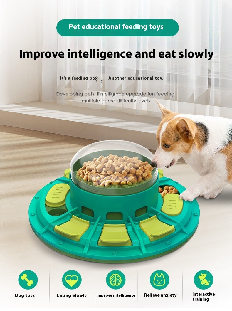 Interactive Dog Puzzle Toy For IQ Improvement And Slow Feeding Suit... - Zyrawave