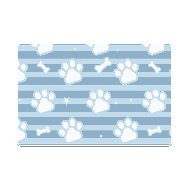 Pet Diatom Ooze Floor Mat Dogs And Cats Eating Mat Spill-proof Wate... - Zyrawave