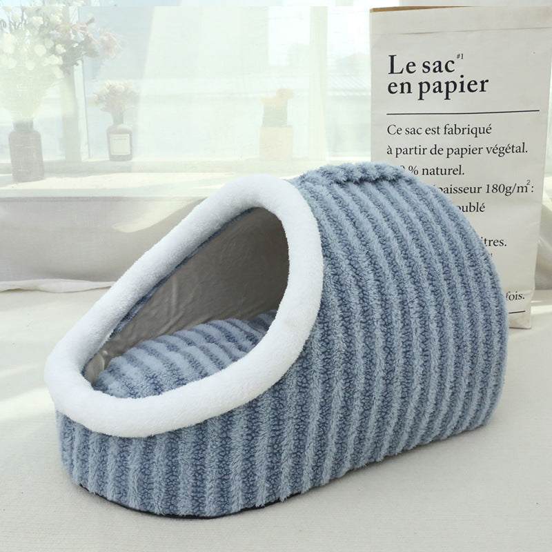 Thickened Three-dimensional Cat Nest Macaron Double-piece Autumn An... - Zyrawave